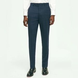 NWOT Brooks Brothers Explorer Collection Slim Fit Wool Checked Suit Pants